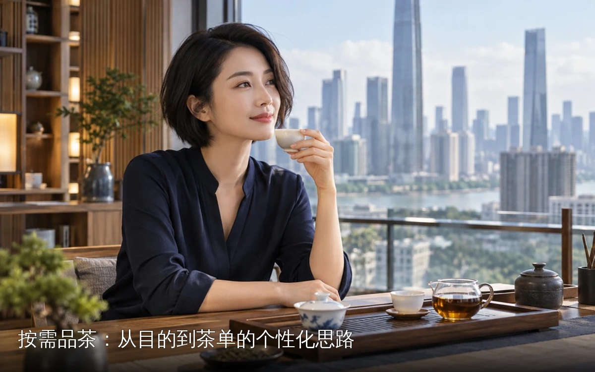 按需品茶:从目的到茶单的个性化思路