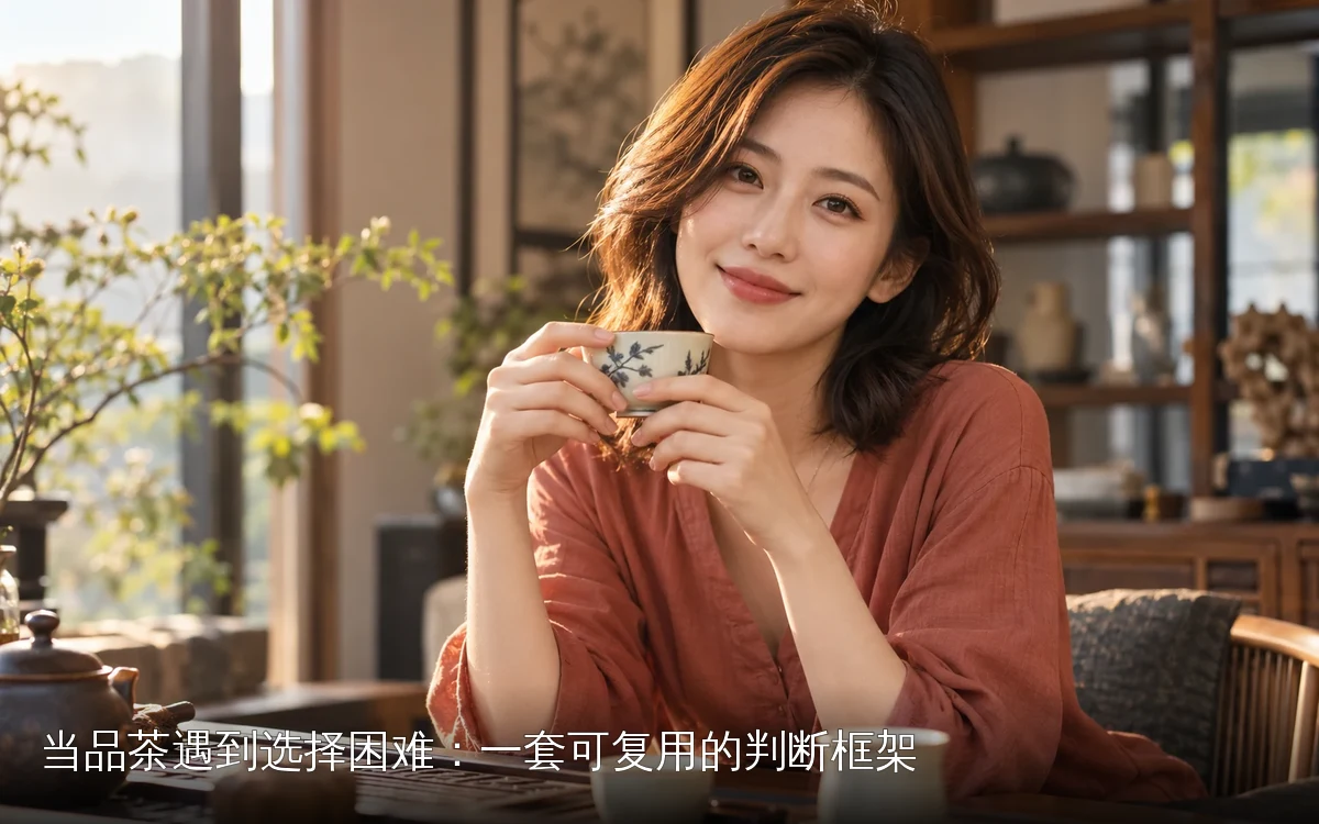 当品茶遇到选择困难:一套可复用的判断框架